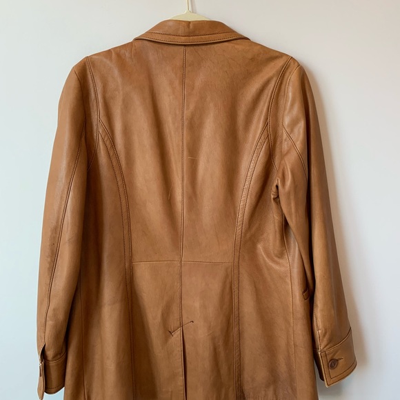 Danier Italian Leather Coat - Picture 3 of 4